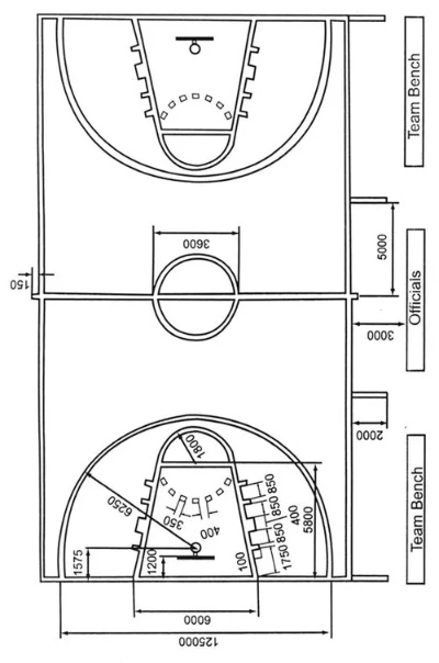 新标准下的篮球场尺寸，你知道吗？-第2张图片-www.211178.com_果博福布斯