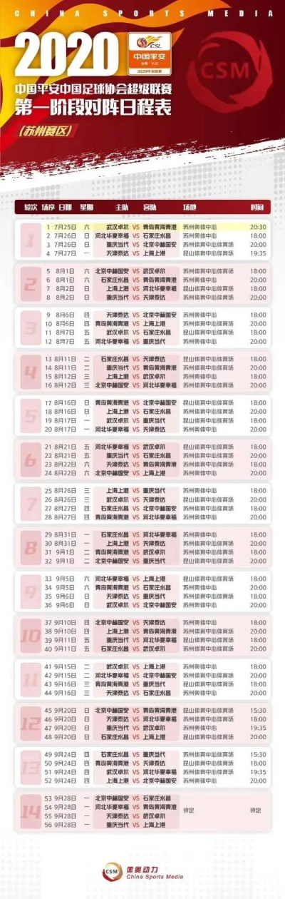 中超电视直播表2018 中超电视转播表2020-第2张图片-www.211178.com_果博福布斯